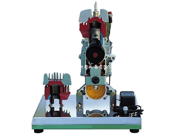 单缸汽油发动机解剖模型