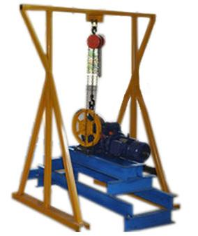 电梯曳引系统安装实训考核装置