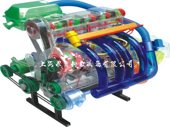 东风解放等各系列汽车部件透明教学模型QY-QCTM09