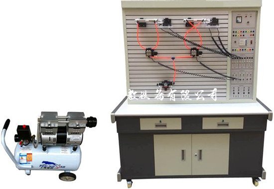 气动PLC控制实训装置含组态软件QY-QDSY26(图1)