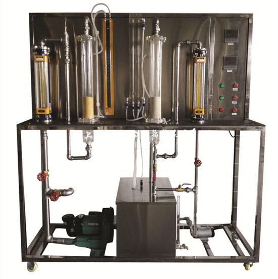 固体流态化演示实验装置