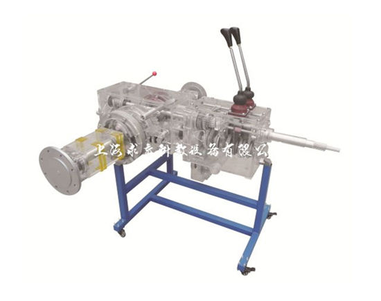 透明拖拉机变速箱与后桥模型