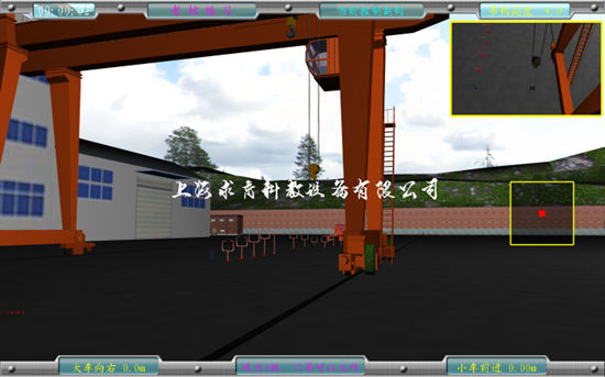 桥门式起重机操作教学仪QY-QZJ9