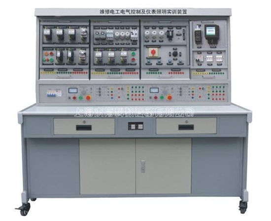 QY-W01F电气控制及仪表照明电路实训考核装置