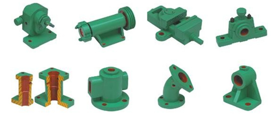 机械制图对应实物模型