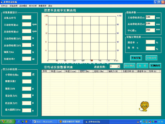 智能型皮带测试台