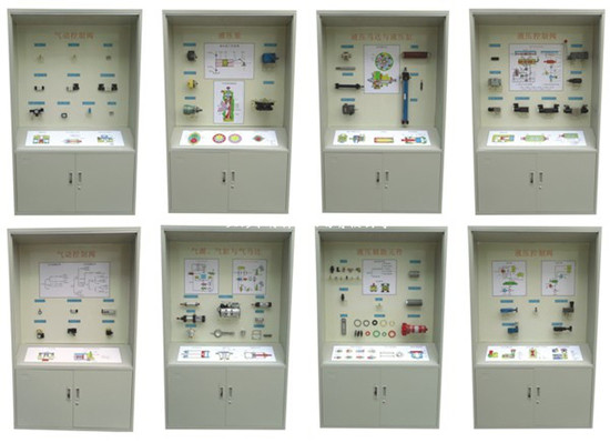 气动液压示教陈列柜