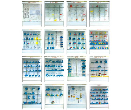 机械制图陈列柜