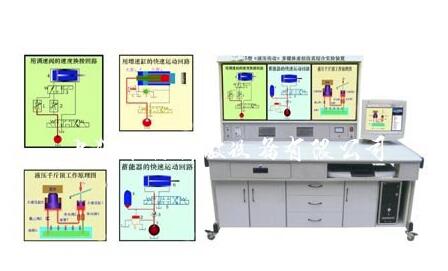 液压传动多媒体虚拟仿真综合实训台