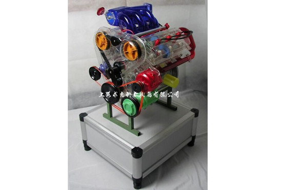 丰田V6发动机透明教学模型