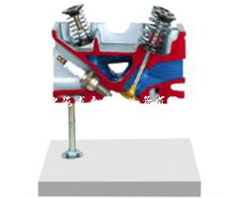 汽车气缸盖解剖模型3气门发动机QY-QCSW140