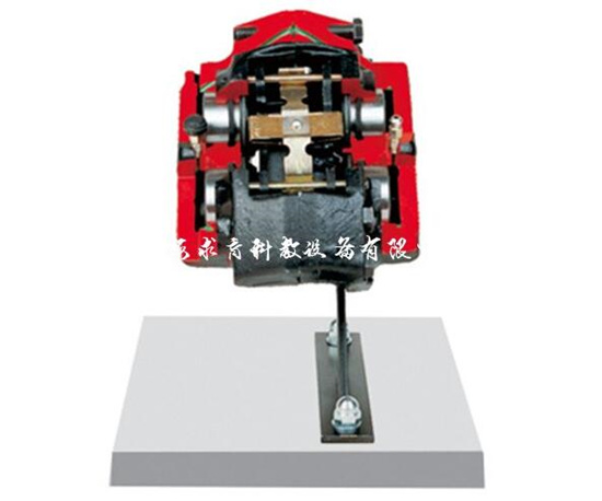 汽车固定钳盘式制动器解剖模型四活塞QY-QCSW54