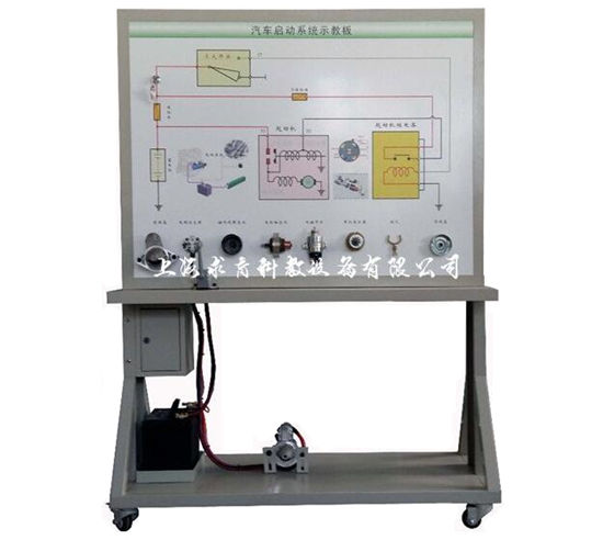 汽车起动系统示教板