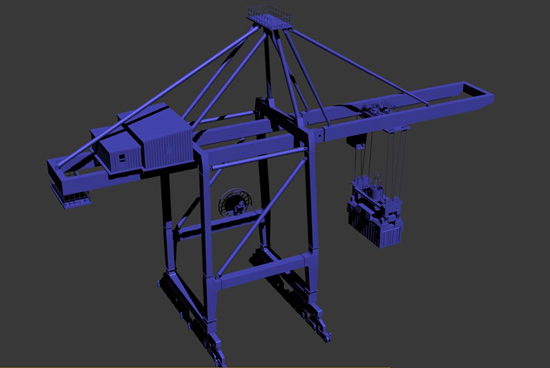 桥式起重机实训装置(岸桥)QY-GCJX09