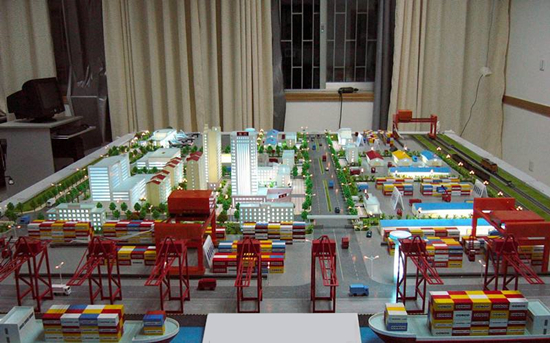 港口码头自动化物流仓储管理实训沙盘QY-GCJX12