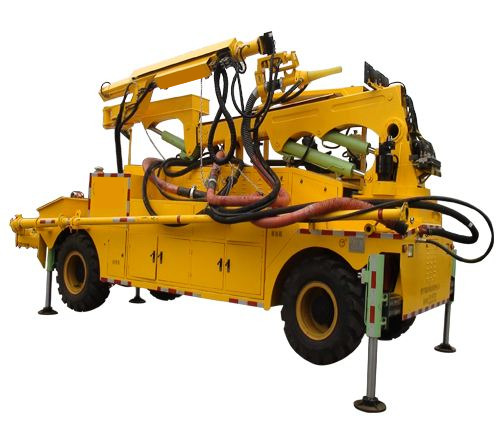 混凝土喷浆车实训装置QY-GCJX17