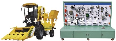 玉米联合收获机在线检测综合实训台