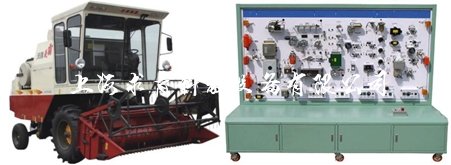 全喂入自走轮式谷物联合收割机在线检测综合实训台