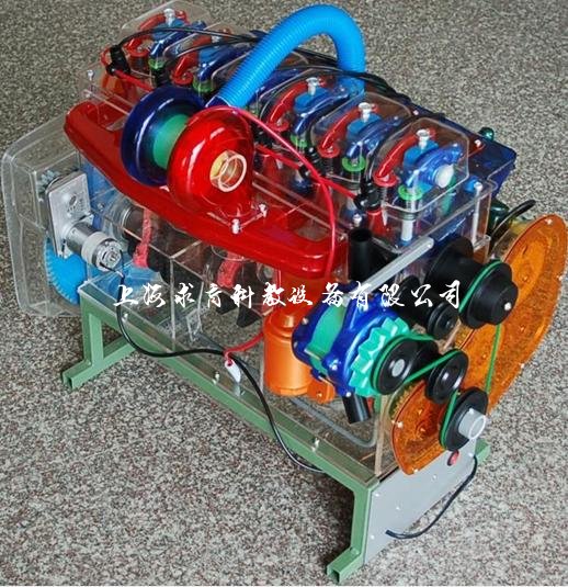 汽车发动机总成透明模型QY-QCTM07(图2)