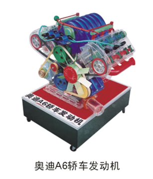 汽车发动机透明模型