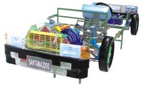 汽车整车教学模型