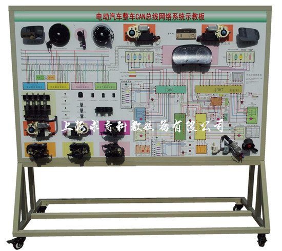 电动汽车整车CAN总线网络系统示教板