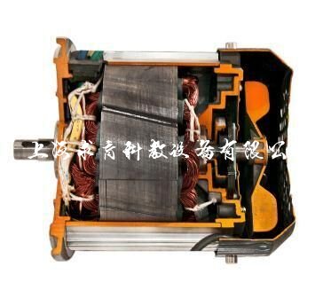 纯电动汽车永磁电机解剖模型