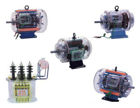 透明电动机电机变压器模型